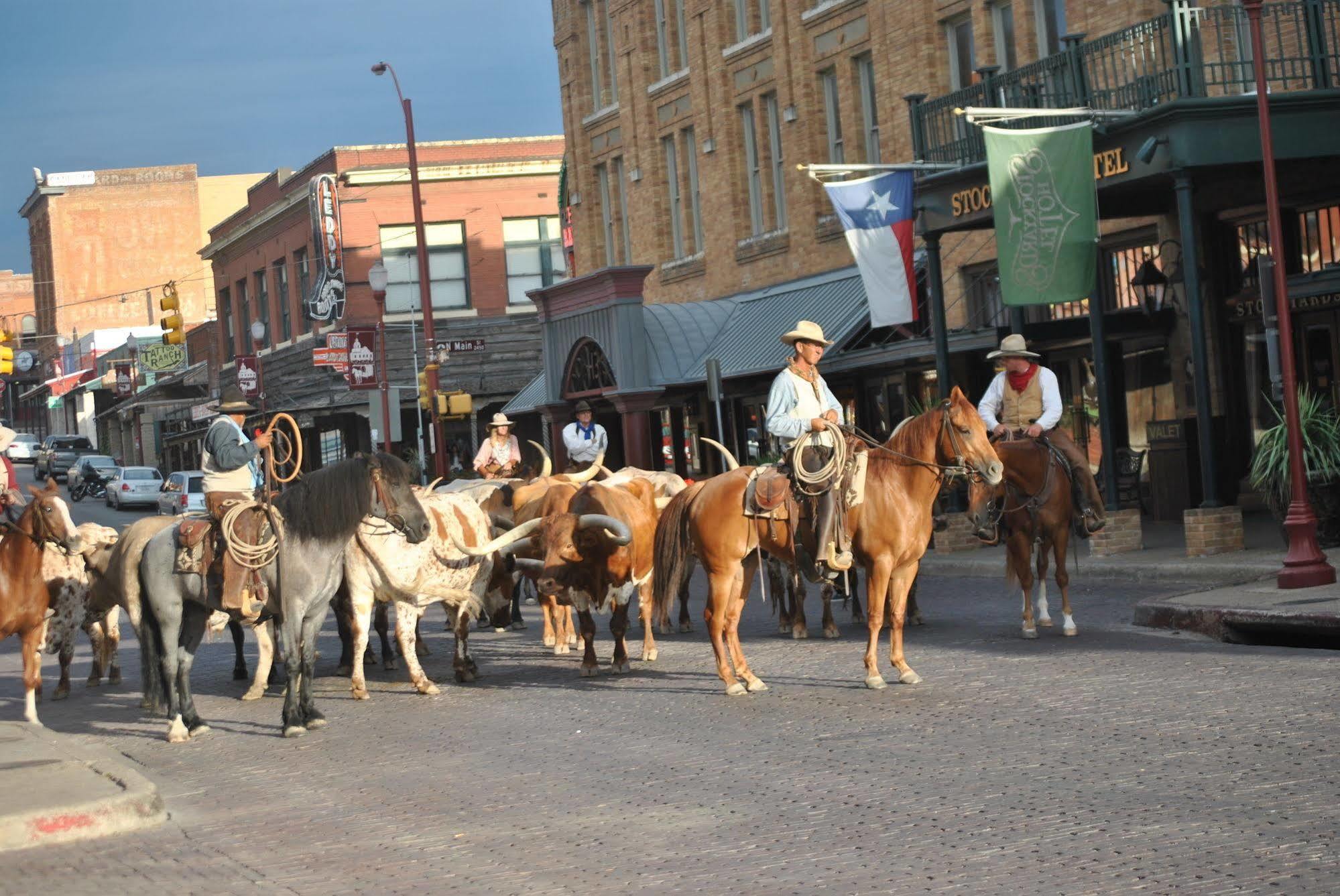 Stockyards Hotel Fort Worth Exteriör bild